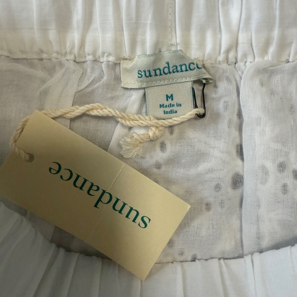 Sundance Ensenada White Skirt‎ Size M - Picture 9 of 10